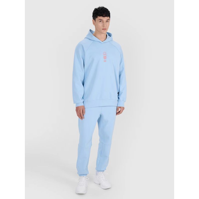Men's sweatshirt with hood, open, 4F 4FRSS25TSWSM2111-34S *Kategoria tymczasowa Your Sports Performance