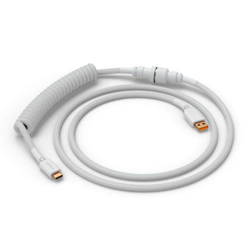 Glorious Gaming GLO-KB-ACC-CBL-COIL-GWHT Keyboard/Mouse Cable White 1.4m Kable i adaptery/Kable USB Your Sports Performance