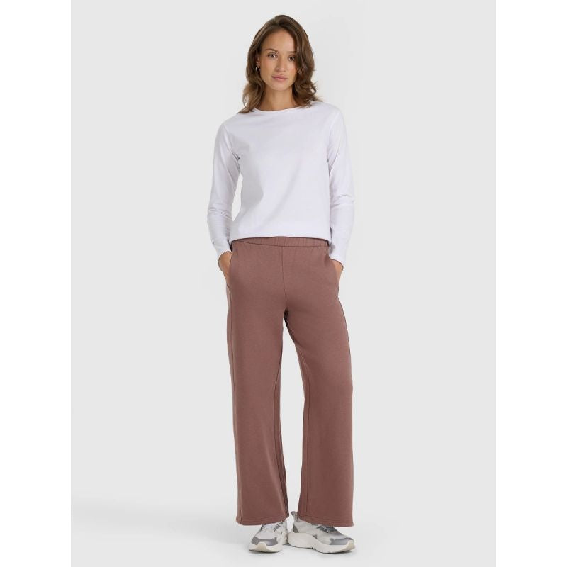 Women's wide-leg sweatpants 4F 4FRAW25TTROF1614-82S *Kategoria tymczasowa Your Sports Performance