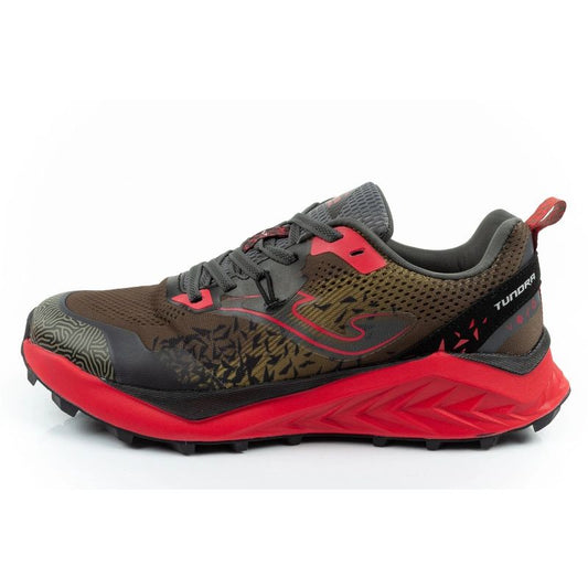 Joma Men's Tundra Trail Running Shoes, Off-Road, Cushioned, Khaki Red Joma