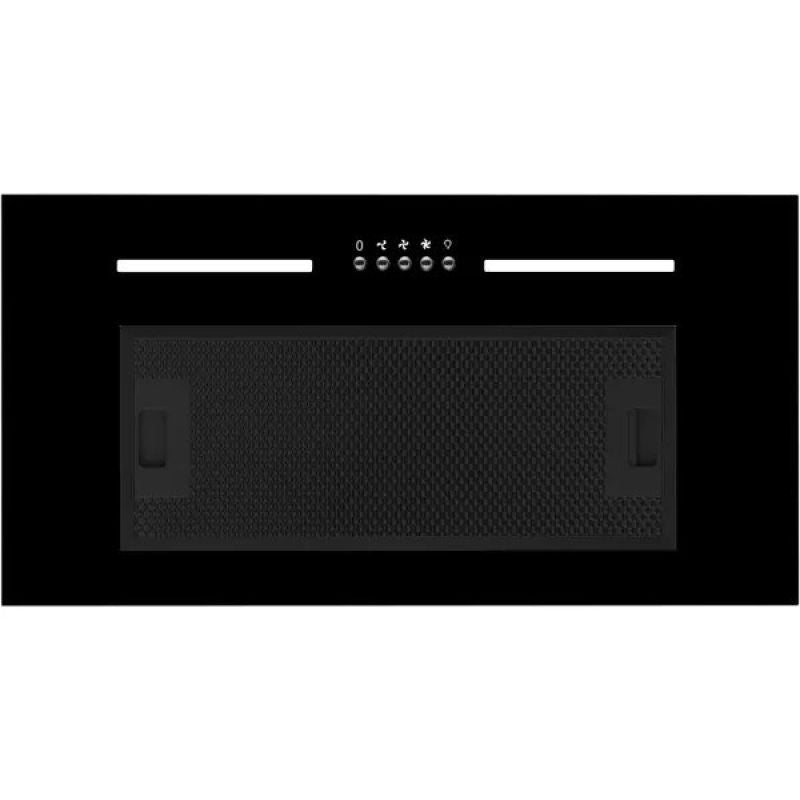 Built-in kitchen hood MPM-54-OWS-02 black glass, LED lighting, absorber and extractor AGD - Produkty/Okapy kuchenne Your Sports Performance
