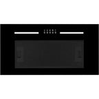 Built-in kitchen hood MPM-54-OWS-02 black glass, LED lighting, absorber and extractor AGD - Produkty/Okapy kuchenne Your Sports Performance