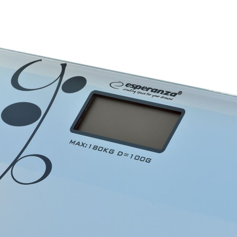 Esperanza Zumba EBS005 bathroom scale (white) AGD - Produkty/Wagi łazienkowe Your Sports Performance