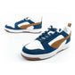 Puma Rebound v6 men's sports sneakers fashionable comfortable white navy brown Puma
