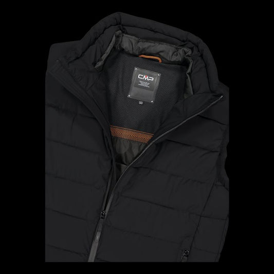 CMP men's insulated vest, winter sports vest, black (34K0757/U901) CMP