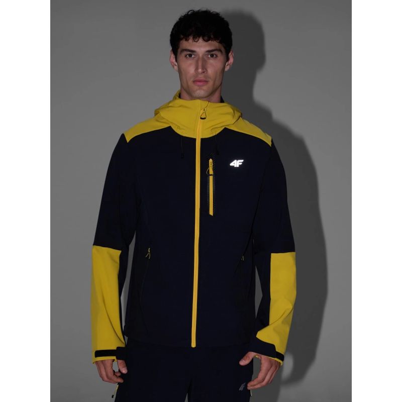 Men's 4F 4FRAW25TSOFM506-71S windproof membrane 8000 softshell jacket 4f