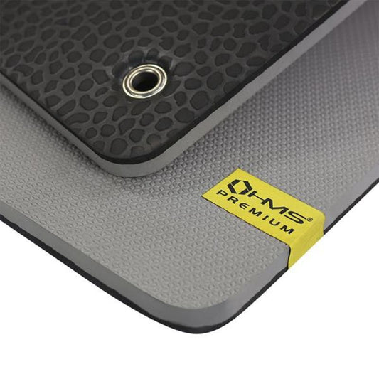 Club fitness mat with holes HMS Premium MFK02 Gray-Black Accessories/Training equipment Your Sports Performance