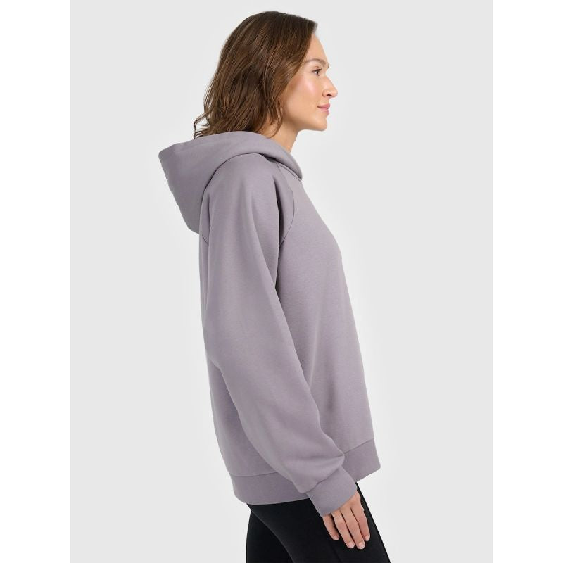 Women's sweatshirt with hood, open, 4F 4FRAW25TSWSF2775-25S 4f