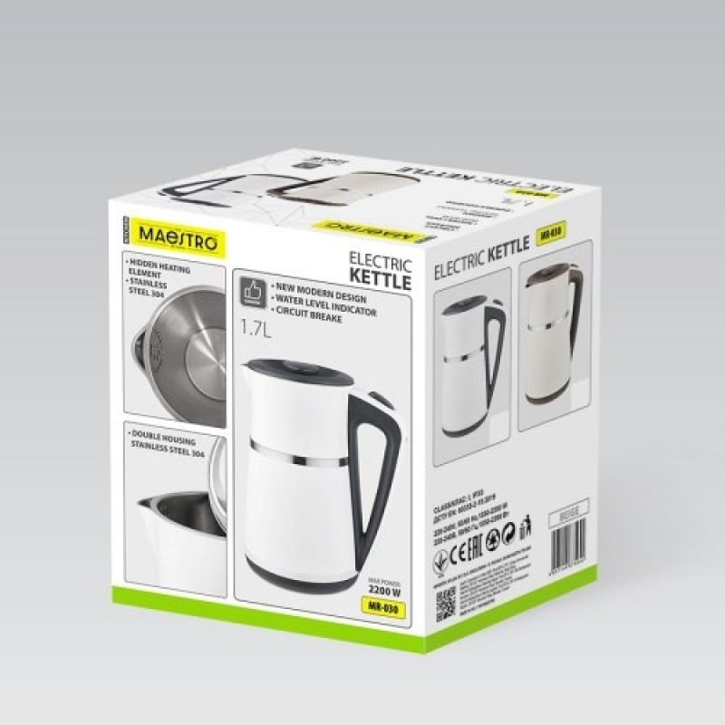 Electric kettle MAESTRO MR-030 beige AGD - Produkty/Czajniki elektryczne Your Sports Performance