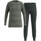 Thermal underwear - Odlo Set long ACTIVE WARM SET size 140cm Gray Odzież militarna/Bielizna termoaktywna Your Sports Performance