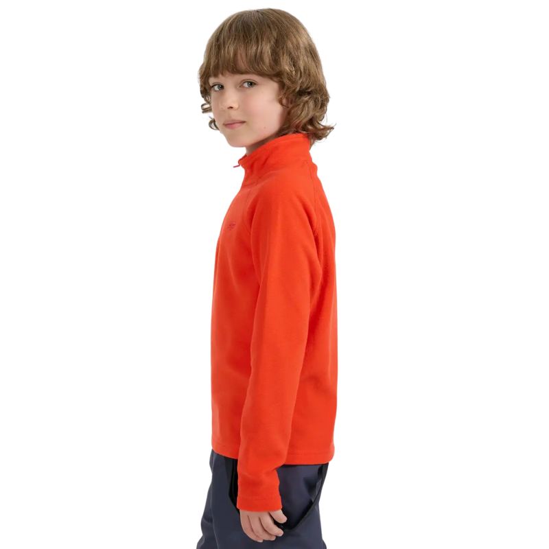 Fleece sweatshirt for boy 4F M058 red 4FJWAW25UFLEM058 62S 4f