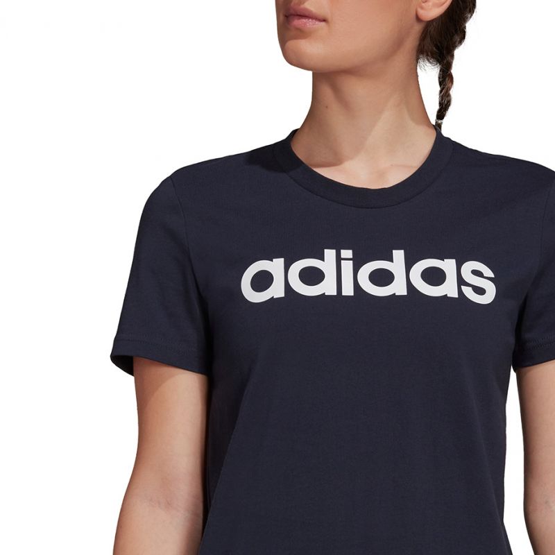 Tee adidas Essentials Slim Logo W H07833 Clothing/Training Adidas