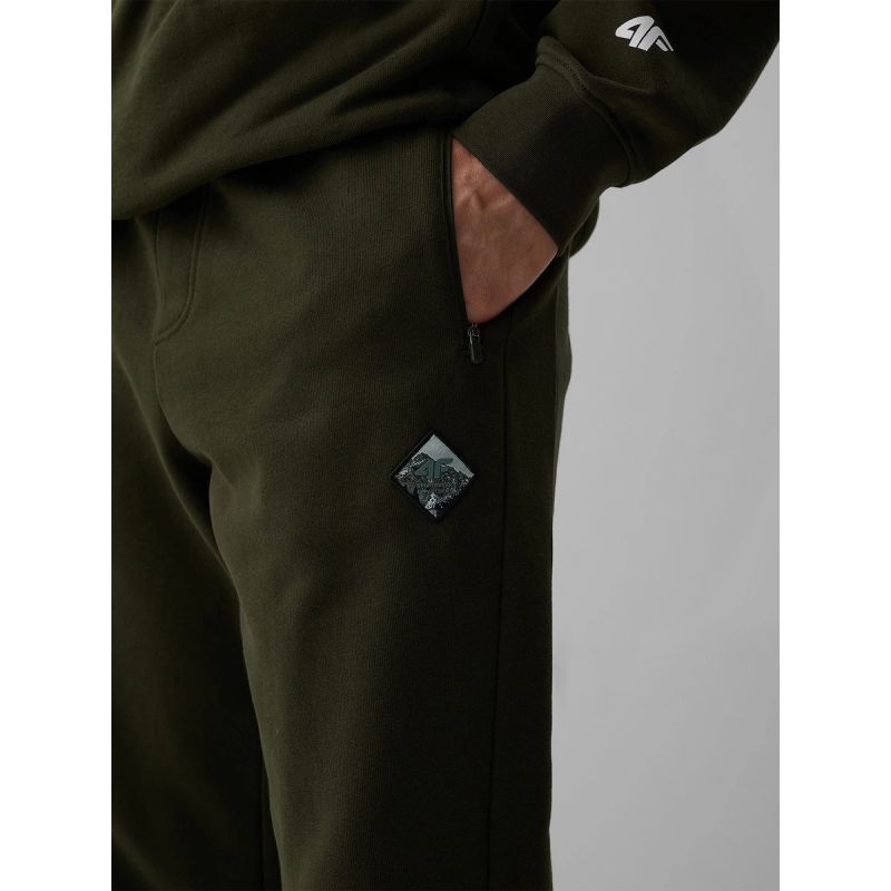 Men's jogger sweatpants 4F 4FRAW26TTROM2092-43S