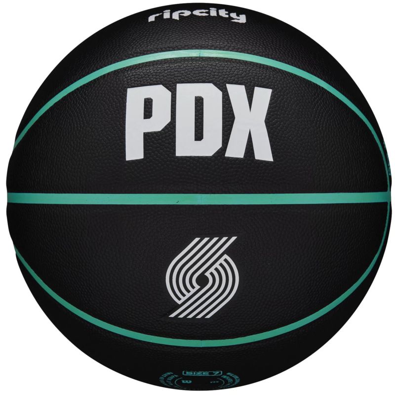 Wilson NBA Team City Collector Portland Trail Blazers Ball WZ4016425ID Accessories/Balls/Basketball Your Sports Performance