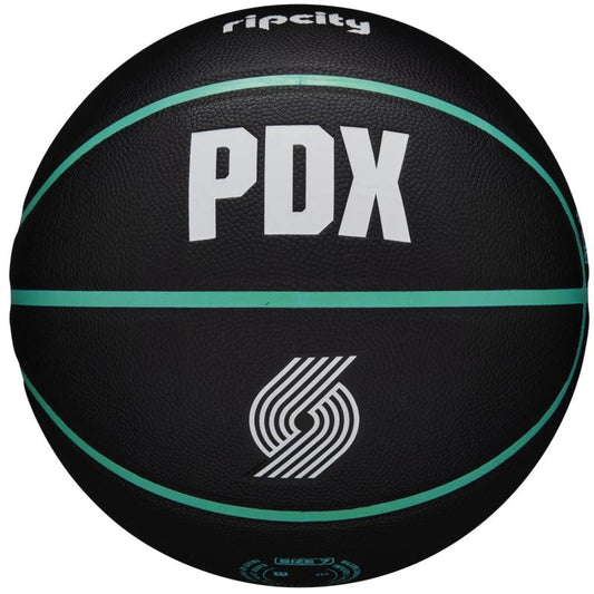 Wilson NBA Team City Collector Portland Trail Blazers Ball WZ4016425ID Accessories/Balls/Basketball Your Sports Performance