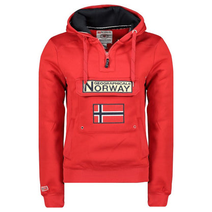 Geographical Norway Gymclass DB 054 M WW2485H/GN-Red sweatshirt Geographical Norway