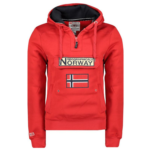 Geographical Norway Gymclass DB 054 M WW2485H/GN-Red sweatshirt Geographical Norway