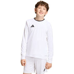 adidas Entrada 26 Long Sleeve Jersey Kids’ Shirt, White, KF5874