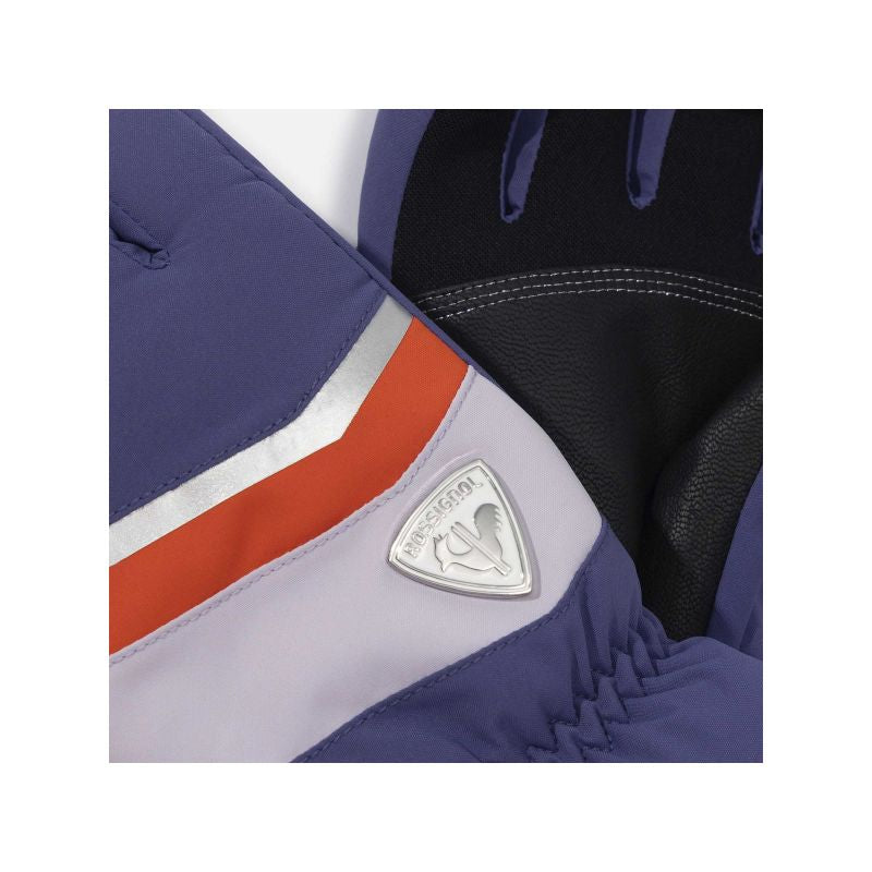 ROSSIGNOL W NEW PISTE G women's ski gloves blue