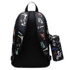 Air Jordan sports school backpack plus pencil case black - 9B0503-F69 Akcesoria i sprzęt koszykarski/Torby i plecaki Your Sports Performance