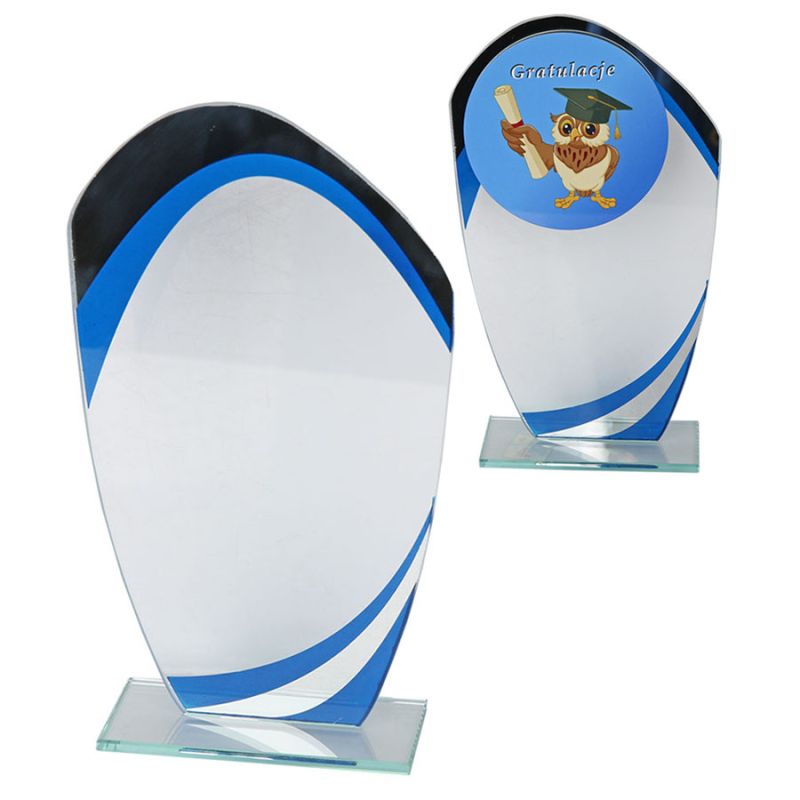 Glass trophy W553.09 To be categorized Your Sports Performance