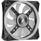 Corsair | QL Series Dual 140mm PWM Fan Kit with CORE Lighting Node | QL140 RGB Lighting | Case Fan Chłodzenie/Chłodzenie - wentylatory Your Sports Performance
