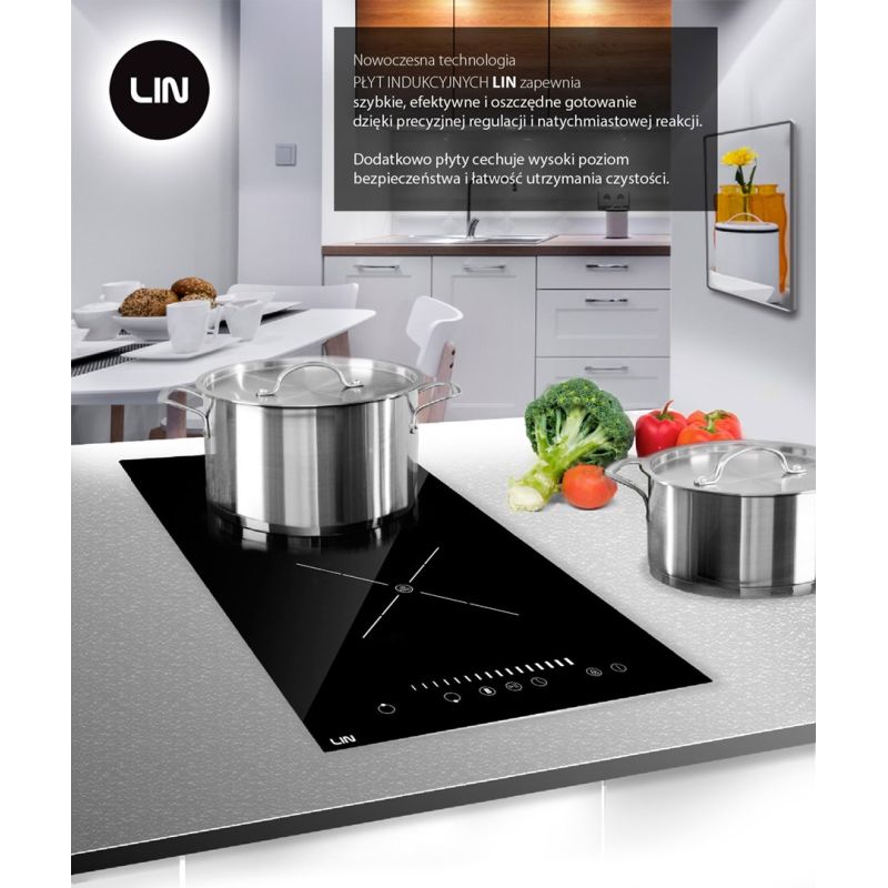 Induction hob LIN LI-A23511 AGD - Produkty/Płyty grzejne do zabudowy Your Sports Performance