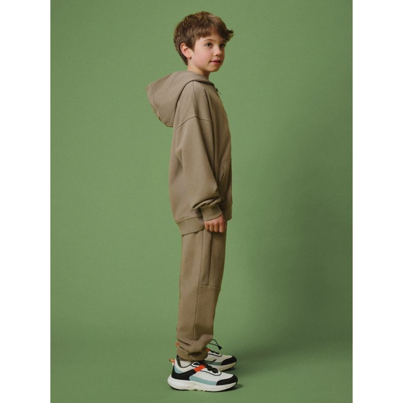 Boy's loose hooded sweatshirt 4F 4FJRSS26TSWSM3051-83S