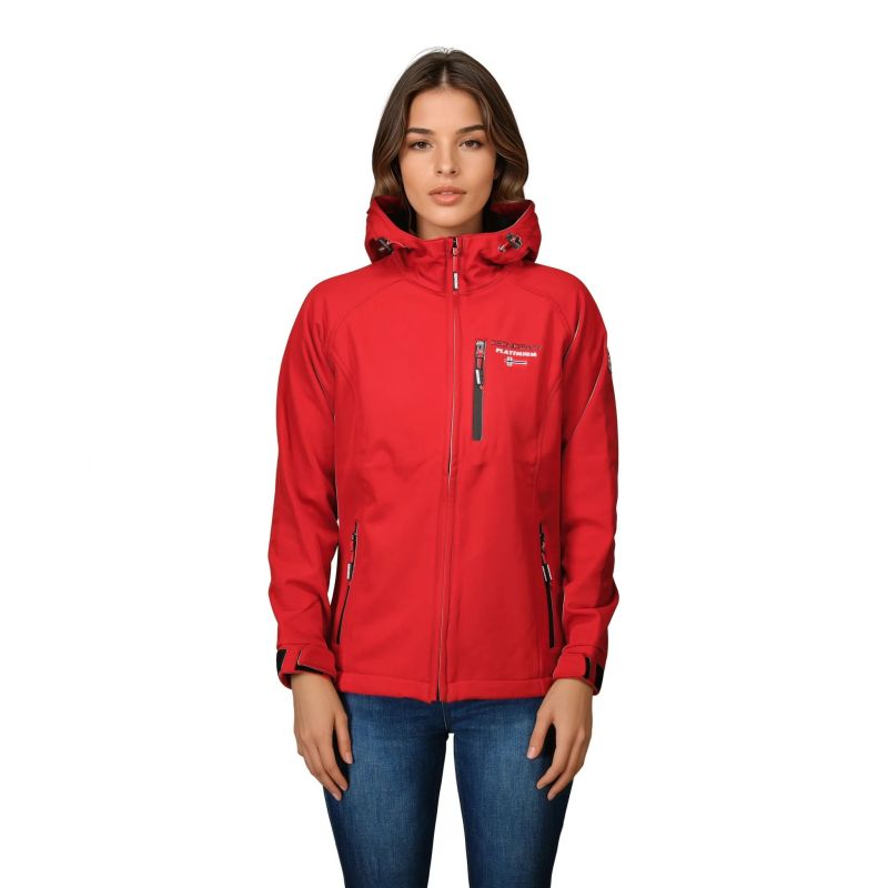 Geographical Norway TACER DB RED LADY 009 Women’s Softshell Jacket (WY9183F/GN-RED)