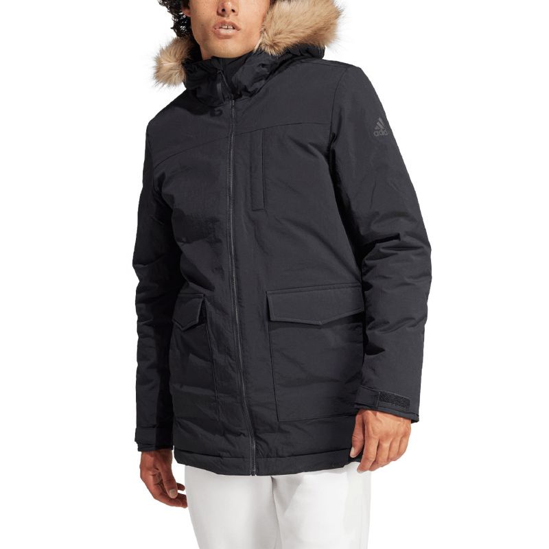 Adidas Parka Hooded Fur M IK0553 jacket Clothing/Lifestyle Adidas