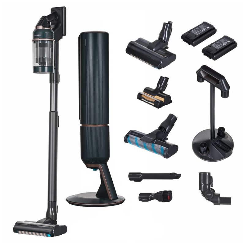 Samsung Bespoke Jet Plus Complete Extra Cordless Upright Vacuum Cleaner VS20B95943N/GE AGD - Produkty/Odkurzacze Your Sports Performance