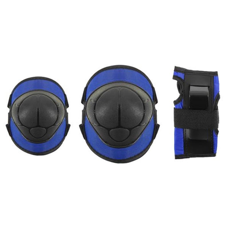 Protectors set Nils Extreme DARK BLUE size S H110 Accessories/Protectors and knee pads Your Sports Performance