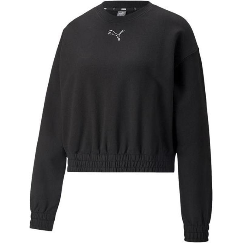 Puma Her Crew TR Women's Tracksuit, Non-Zip, Sports Cotton, Black (847094-01) In preparation Your Sports Performance