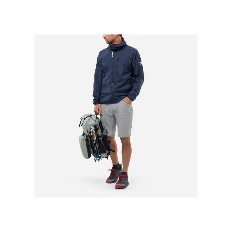MILLET Parmelan Windbreaker Hoodie Men's Jacket M Navy Blue