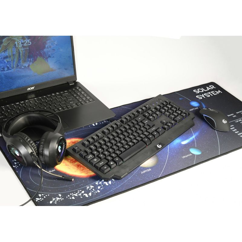 GEMBIRD MOUSE PAD "SOLAR SYSTEM" FOR GAMERS SIZE XL 350X900MM In preparation Your Sports Performance