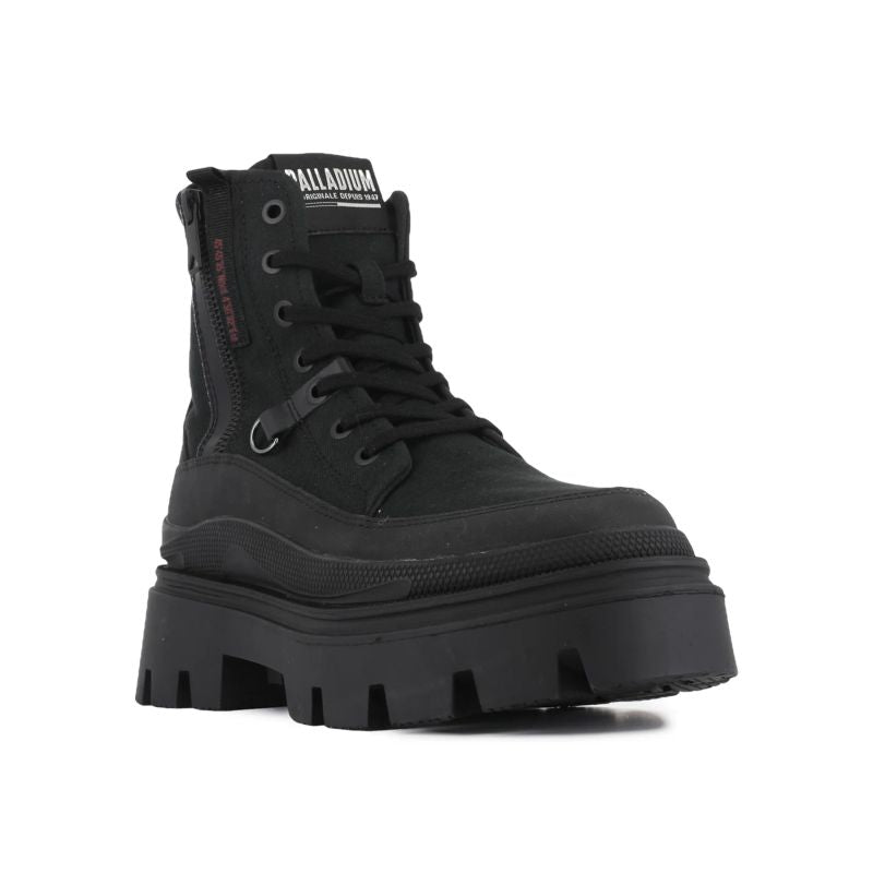 Palladium PALLASQUAD ZIP TX 99532-008-M Black Palladium