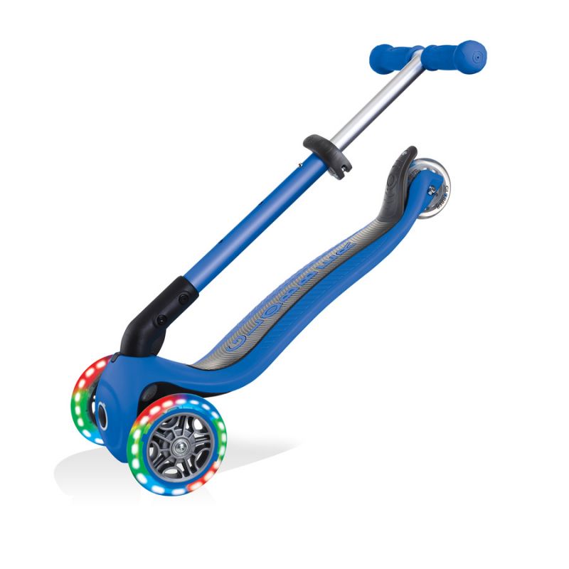 3-wheel scooter Globber Foldable Lights Navy Blue Jr 437-100 Accessories/Skating/Hulajnogi Your Sports Performance