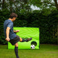 VIRTUFIT FOOTBALL GOAL WITH SHOOTING MAT - 215 X 150 CM In preparation Your Sports Performance