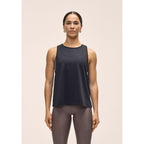 CASALL Women's Laser Mesh Flow Tank Black