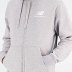 New Balance Essentials Stacked Logo Fren BK M MJ31536AG sweatshirt Clothing/Lifestyle/New Era New Balance