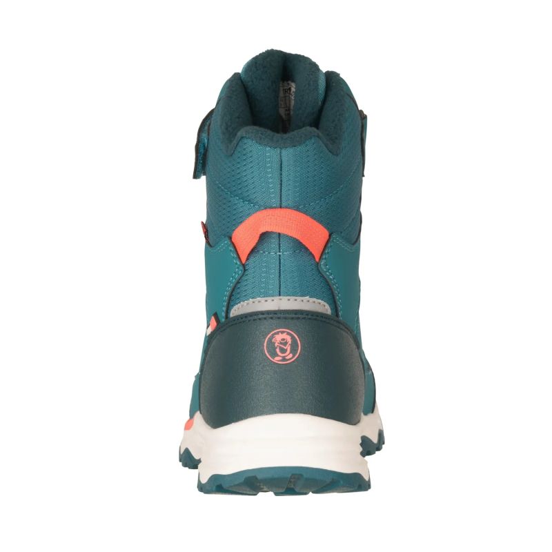 Trollkids Kids’ Hafjell Winter Boots XT dusty teal/coral pink/midnight petrol (585-364)