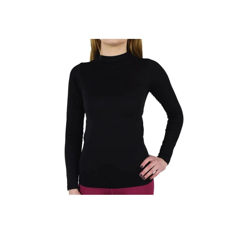 GymHero Longsleeve Seamless T-shirt W 766-BLACK Clothing/Training/GymHero Your Sports Performance