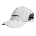 Karl Lagerfeld Paris Strapback White Cap - L5WH7947-wht Odzież/Czapki/Czapki z daszkiem Your Sports Performance