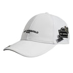 Karl Lagerfeld Paris Strapback White Cap - L5WH7947-wht Odzież/Czapki/Czapki z daszkiem Your Sports Performance