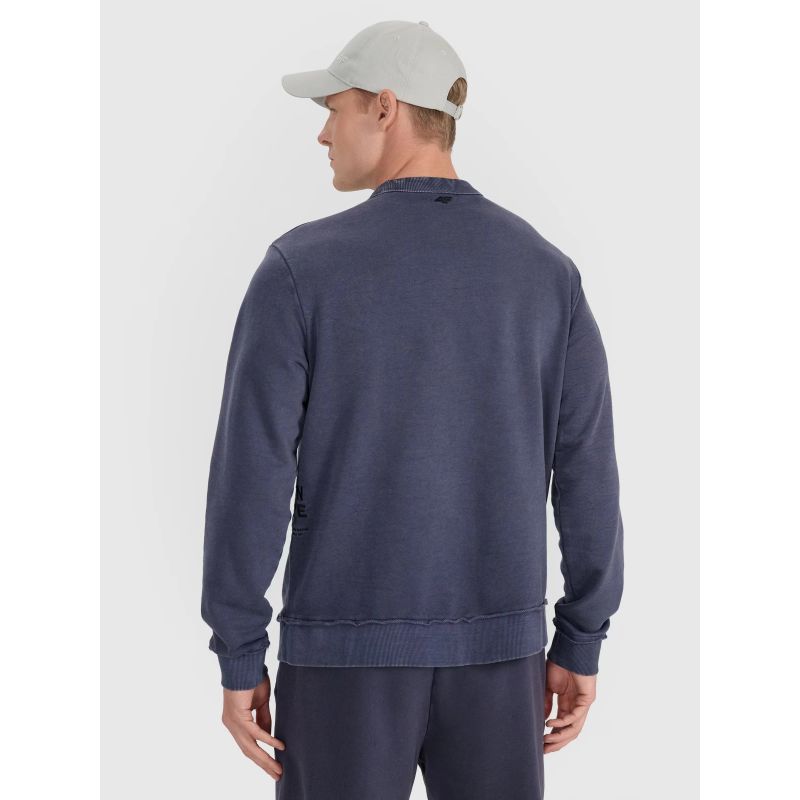 Men's sweatshirt without zipper and hood 4F 4FWSS25TSWSM1739-22S *Kategoria tymczasowa Your Sports Performance