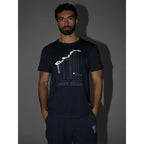 Men's regular printed T-shirt 4F 4FRAW25TTSHM3845-22S 4f