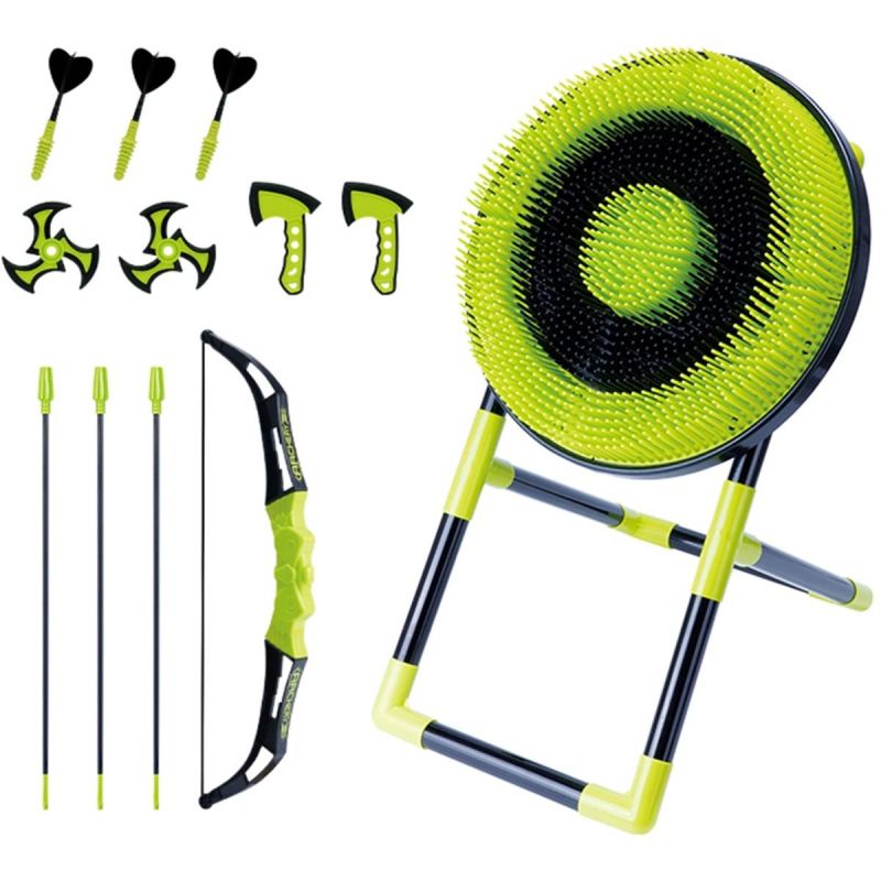 4-in-1 GAME SET: DART, BOW, AXE, SHURIKEN Accessories Your Sports Performance