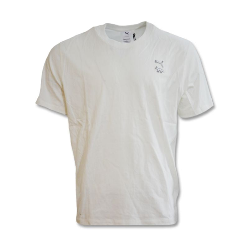 MAISON KITSUNE X PUMA Men's T-Shirt - 532327-02 Odzież/Odzież na co dzień Your Sports Performance