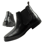 Skechers men's shoes Chelsea boots Miller-Boris elegant leather Skechers