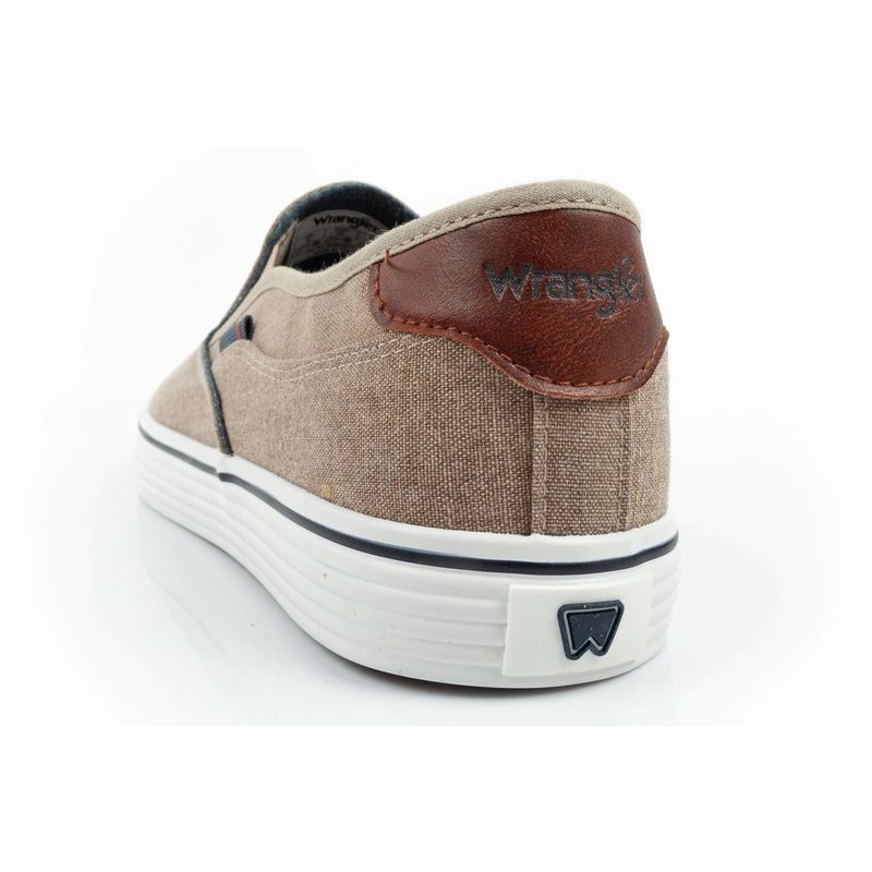 Wrangler Calypso men's sports shoes Slip-On sneakers brown comfortable Wrangler